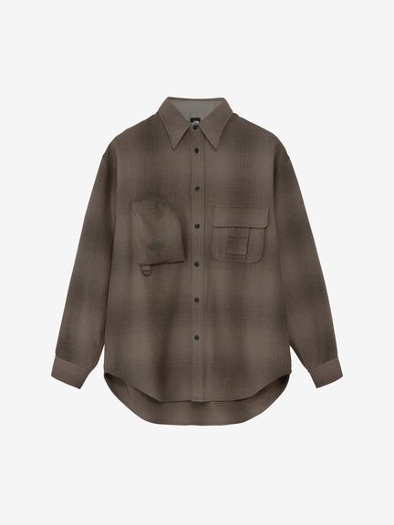 ヤマダヤ　スコットクラブ GALENA バルーンスリーブ アウター　シャツ ヤマダヤ スコットクラブ GALENA バルーンスリーブ アウター