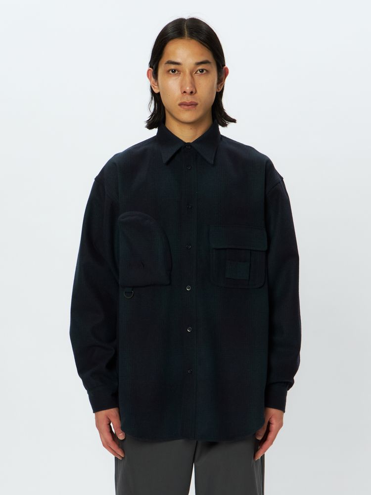 THE NORTH FACE(ザ・ノース・フェイス) ｜ロングスリーブウールフィールドユーティリティシャツ（メンズ）