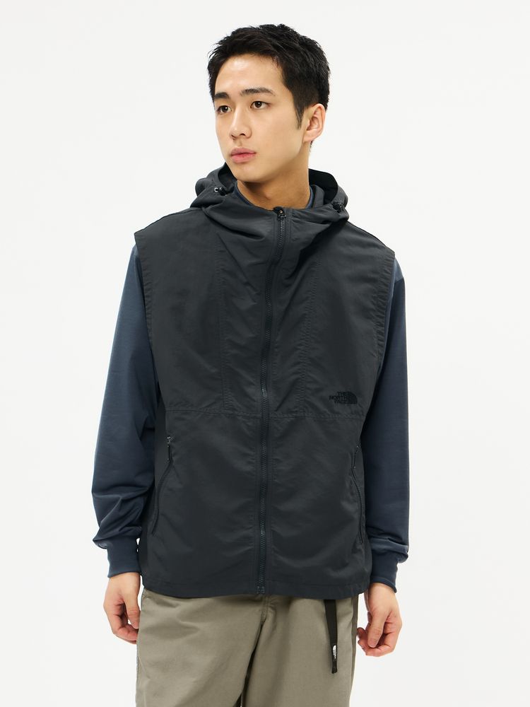 THE NORTH FACE(ザ・ノース・フェイス) ｜ウォッシュドコンパクトフーデッドベスト（ユニセックス）