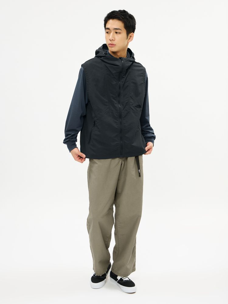 THE NORTH FACE(ザ・ノース・フェイス) ｜ウォッシュドコンパクトフーデッドベスト（ユニセックス）