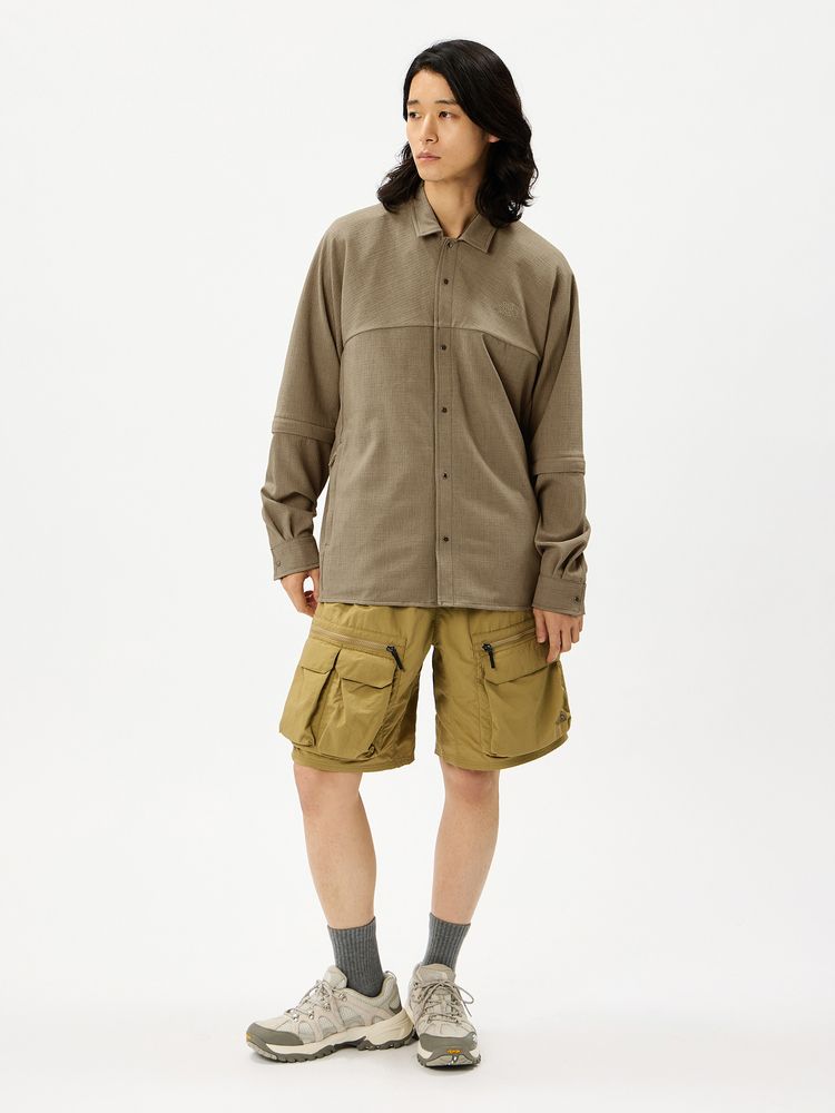 THE NORTH FACE(ザ・ノース・フェイス) ｜ジップオフリップシャツ（ユニセックス）