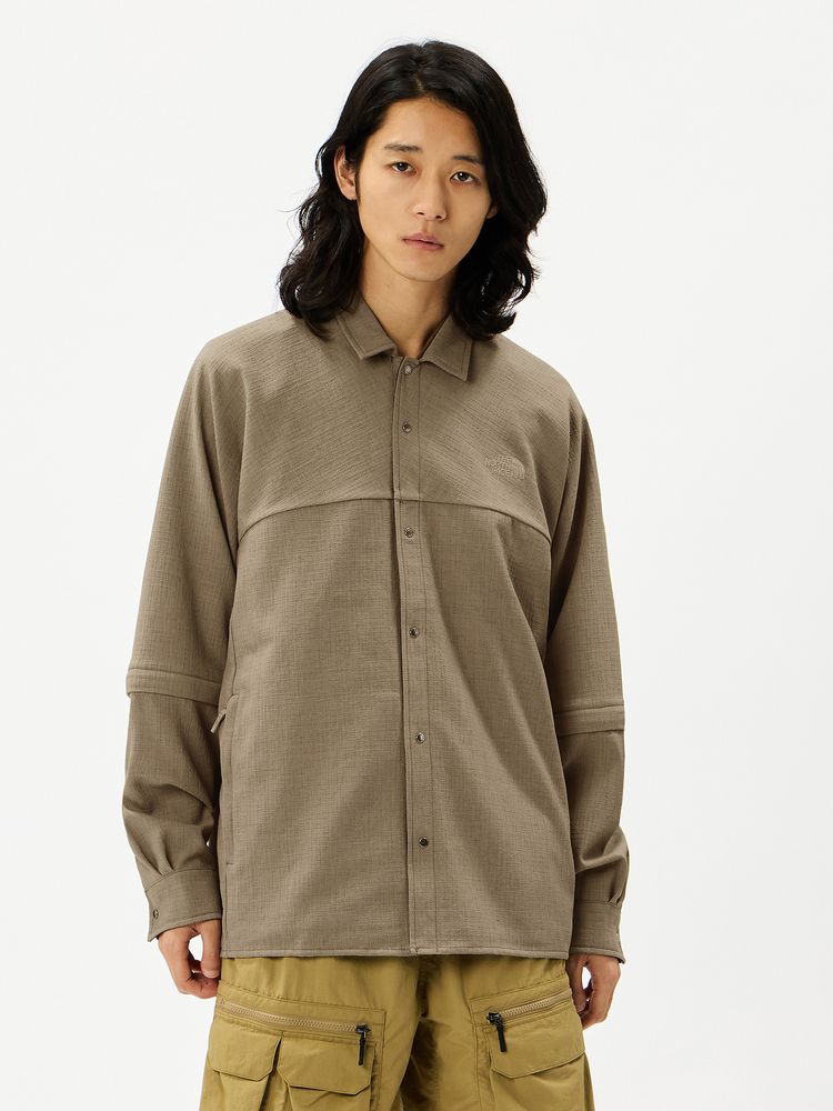 THE NORTH FACE(ザ・ノース・フェイス) ｜ジップオフリップシャツ（ユニセックス）