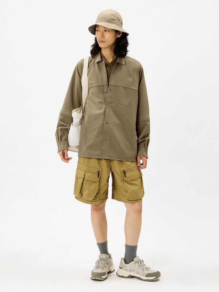 THE NORTH FACE(ザ・ノース・フェイス) ｜ジップオフリップシャツ（ユニセックス）