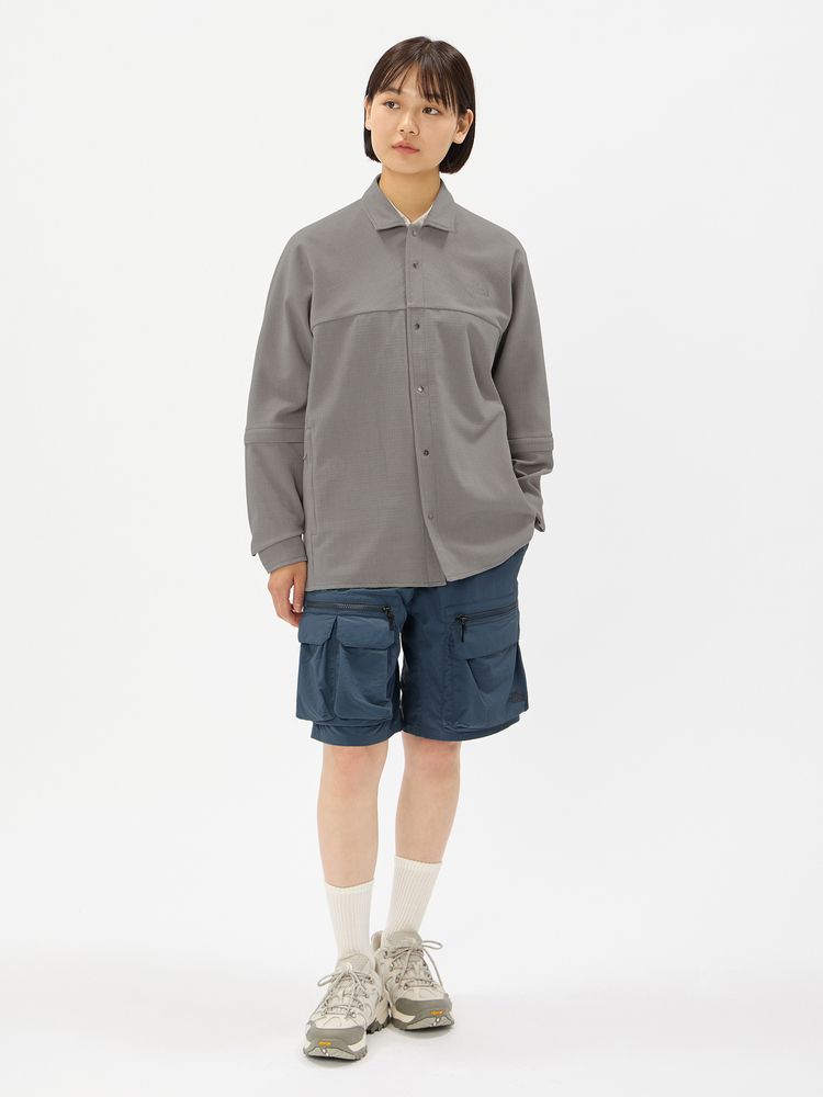 THE NORTH FACE(ザ・ノース・フェイス) ｜ジップオフリップシャツ（ユニセックス）