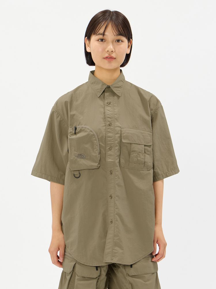 み*び様 THE NORTH FACEショートスリーブ ユーティリティシャツNR 公式・限定】ショートスリーブフィールドユーティリティシャツ（ユニ