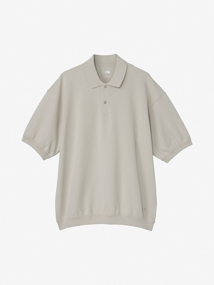 THE NORTH FACE(ザ・ノース・フェイス) ｜ショートスリーブリップルニットポロシャツ（ユニセックス）