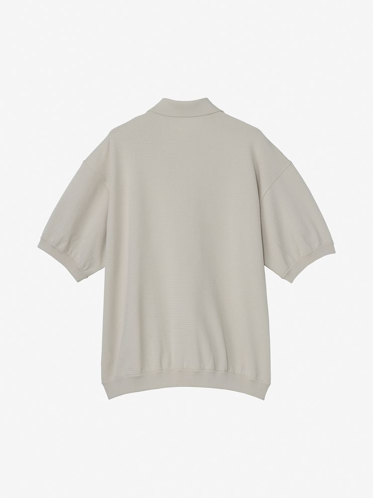 THE NORTH FACE(ザ・ノース・フェイス) ｜ショートスリーブリップルニットポロシャツ（ユニセックス）
