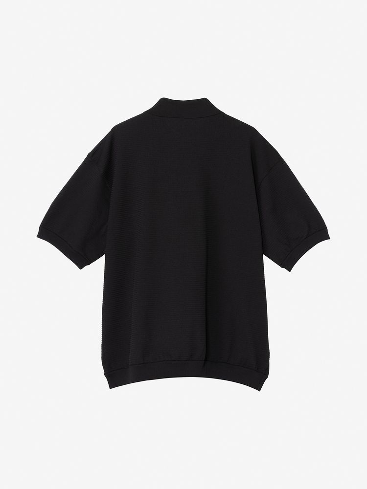 THE NORTH FACE(ザ・ノース・フェイス) ｜ショートスリーブリップルニットポロシャツ（ユニセックス）