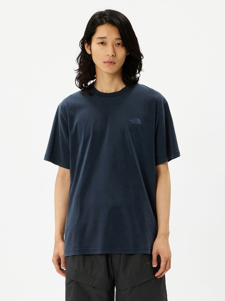 THE NORTH FACE(ザ・ノース・フェイス) ｜ショートスリーブウォッシュドバックスクエアロゴティー（ユニセックス）