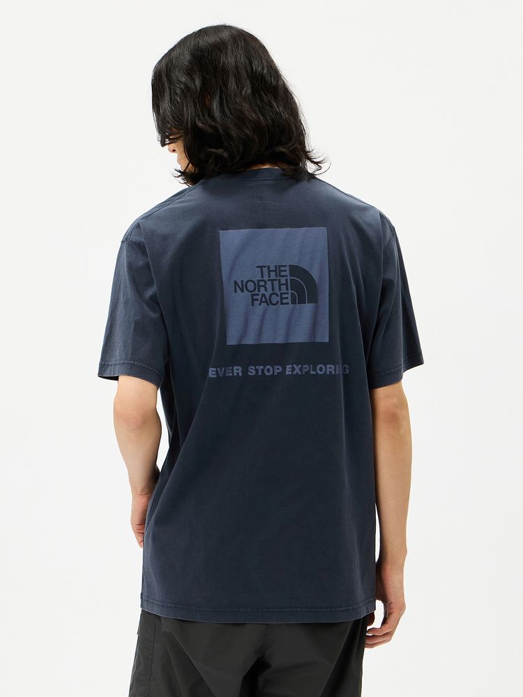 THE NORTH FACE(ザ・ノース・フェイス) ｜ショートスリーブウォッシュドバックスクエアロゴティー（ユニセックス）