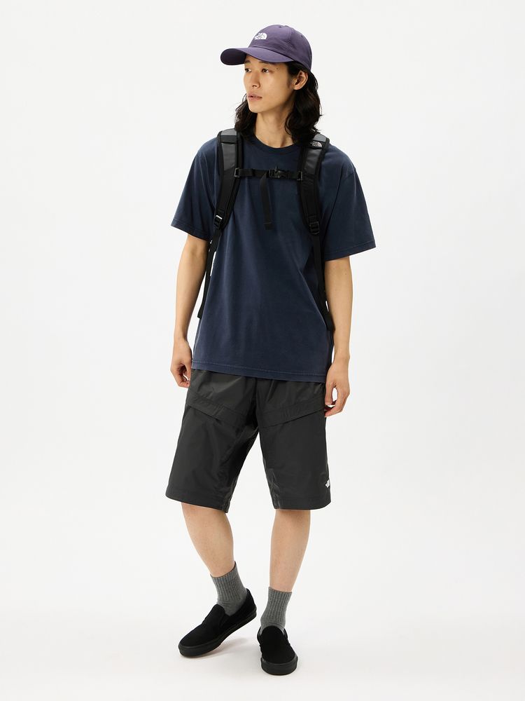 THE NORTH FACE(ザ・ノース・フェイス) ｜ショートスリーブウォッシュドバックスクエアロゴティー（ユニセックス）