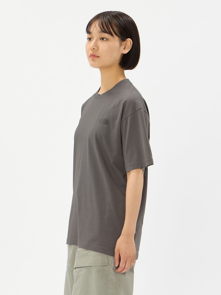 THE NORTH FACE(ザ・ノース・フェイス) ｜ショートスリーブウォッシュドバックスクエアロゴティー（ユニセックス）
