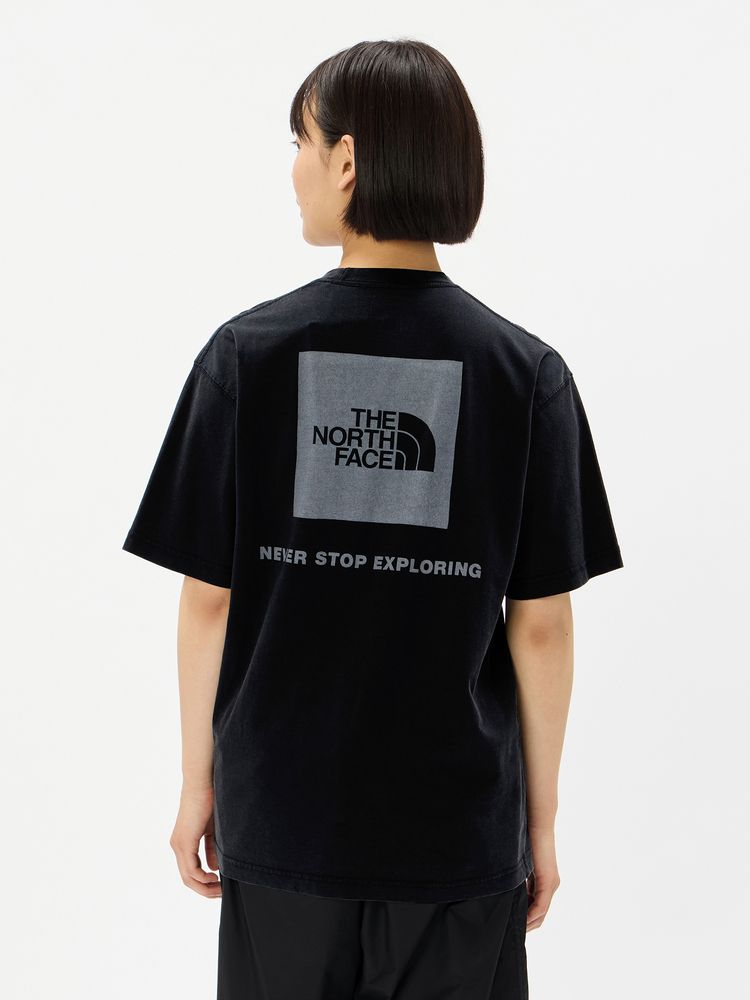 THE NORTH FACE(ザ・ノース・フェイス) ｜ショートスリーブウォッシュドバックスクエアロゴティー（ユニセックス）