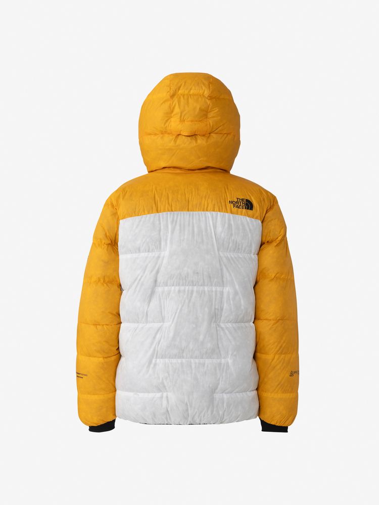 ✅安売り26日までの期間限定✅フード付き ホワイトダックダウン 黄色　M 公式・限定】アンダイド アセントピーククラウドダウンフーディ(ユニ