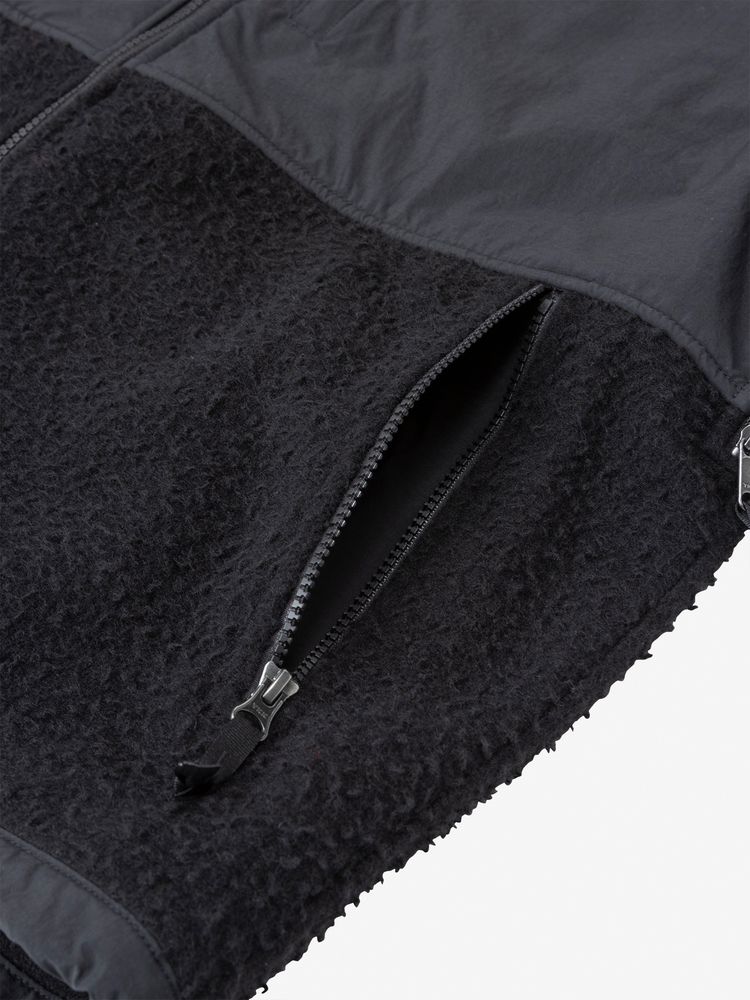 Side zip pockets