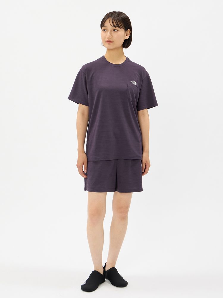 ノースフェイス Tシャッとショートパンツ　　　　セット売り　レディースS 公式・限定】フラッシュドライ3Dティー／ショートセット（レディース