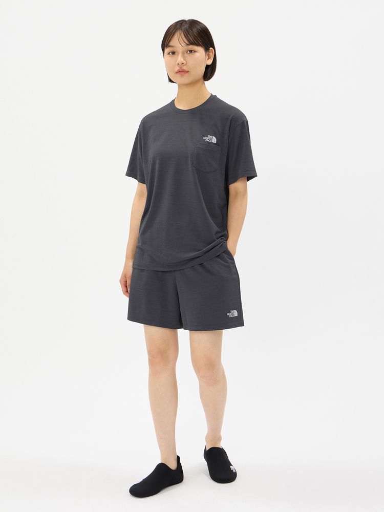 THE NORTH FACE(ザ・ノース・フェイス) ｜フラッシュドライ3Dティー／ショートセット（レディース）