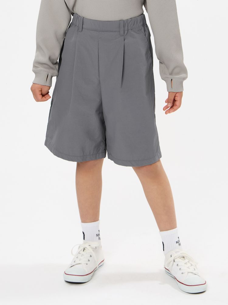 [新品] THE NORTH FACE × HYKE ショートパンツ グレー 公式・限定】アダプティブショートパンツ（キッズ）｜ザ・ノース