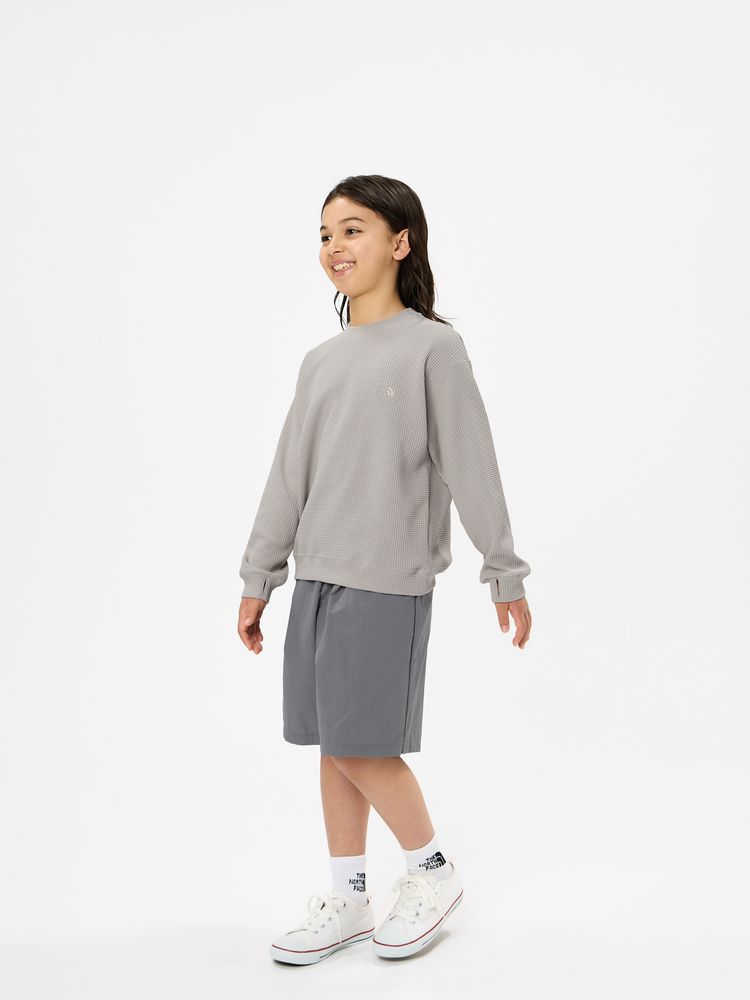 THE NORTH FACE(ザ・ノース・フェイス) ｜ライトワッフルクルー（キッズ）