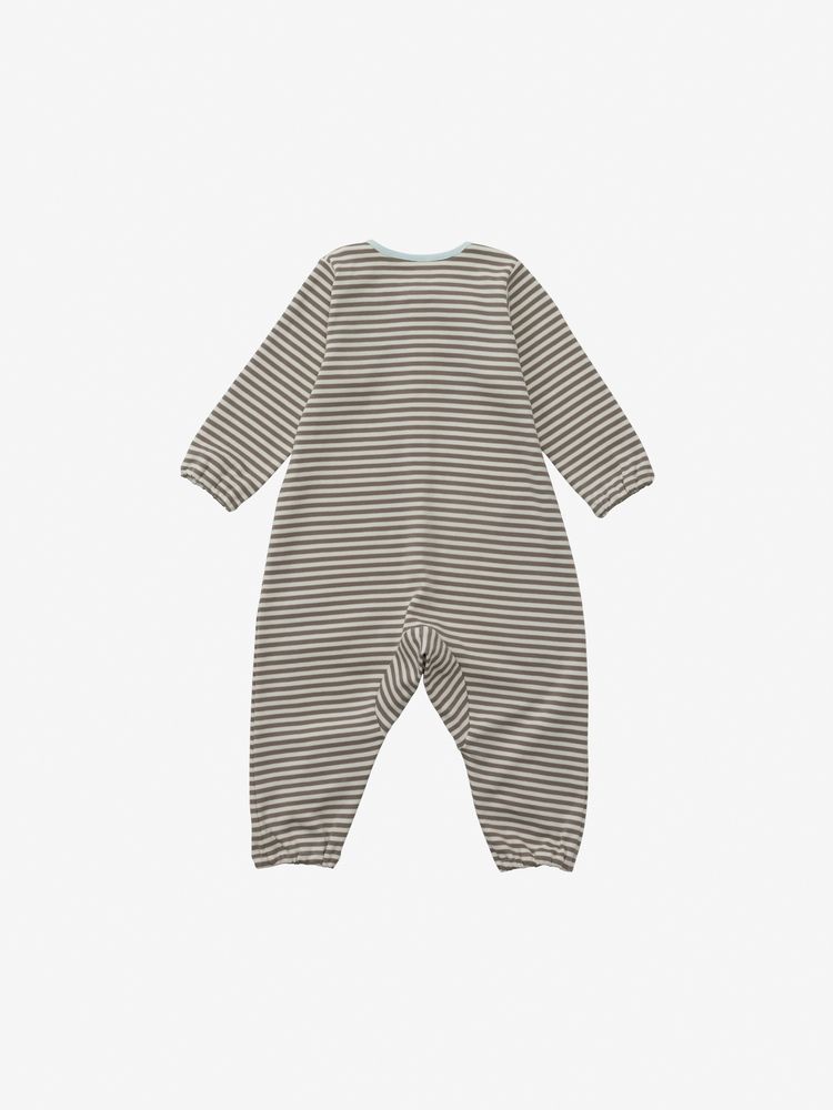 公式・限定】ロングスリーブロックチャックロンパース（ベビー）｜ザ