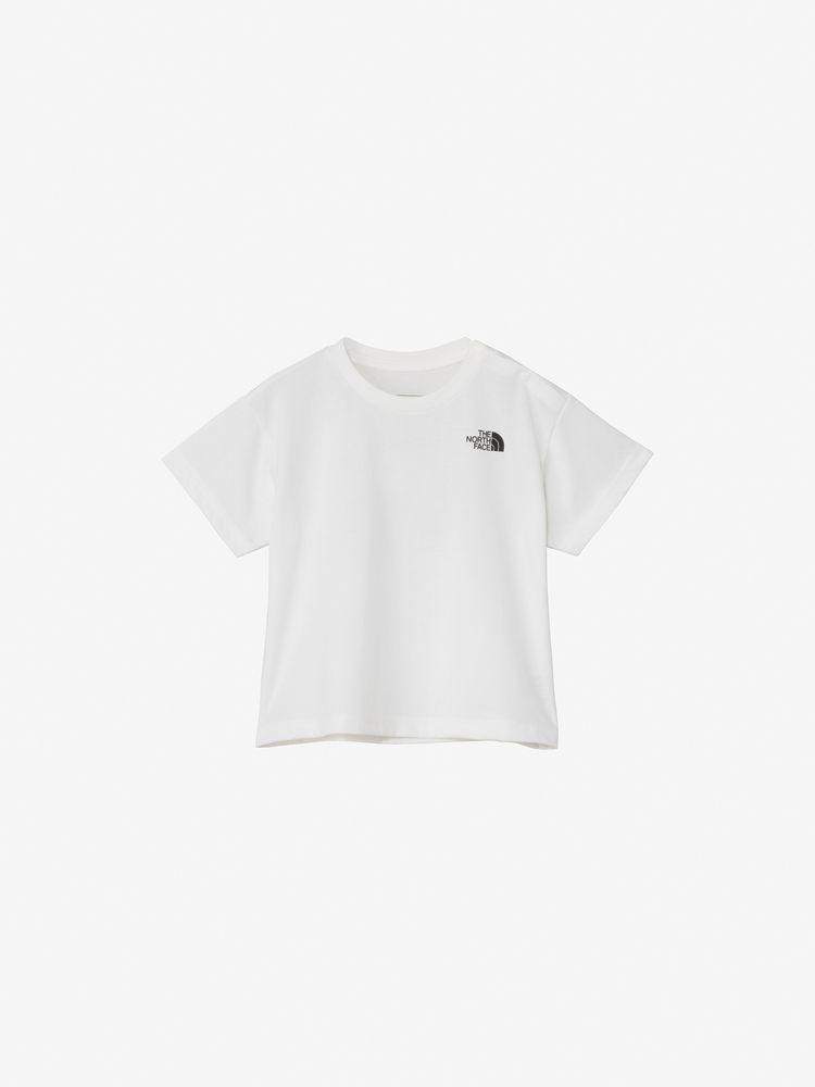 THE NORTH FACE(ザ・ノース・フェイス) ｜ショートスリーブハーフドームデジタルスクエアロゴティー（ベビー）