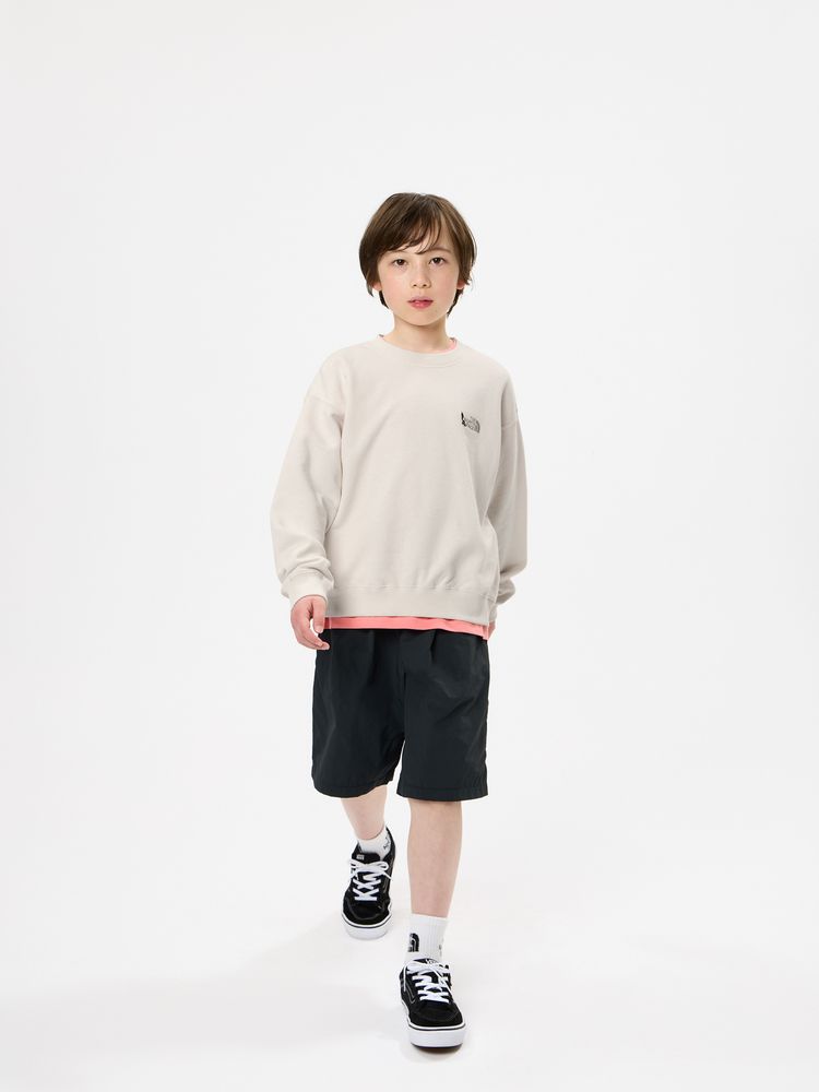 THE NORTH FACE(ザ・ノース・フェイス) ｜オーガニックスウェットクルー（キッズ）