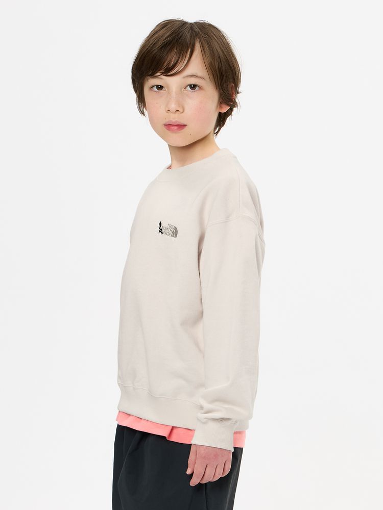 THE NORTH FACE(ザ・ノース・フェイス) ｜オーガニックスウェットクルー（キッズ）