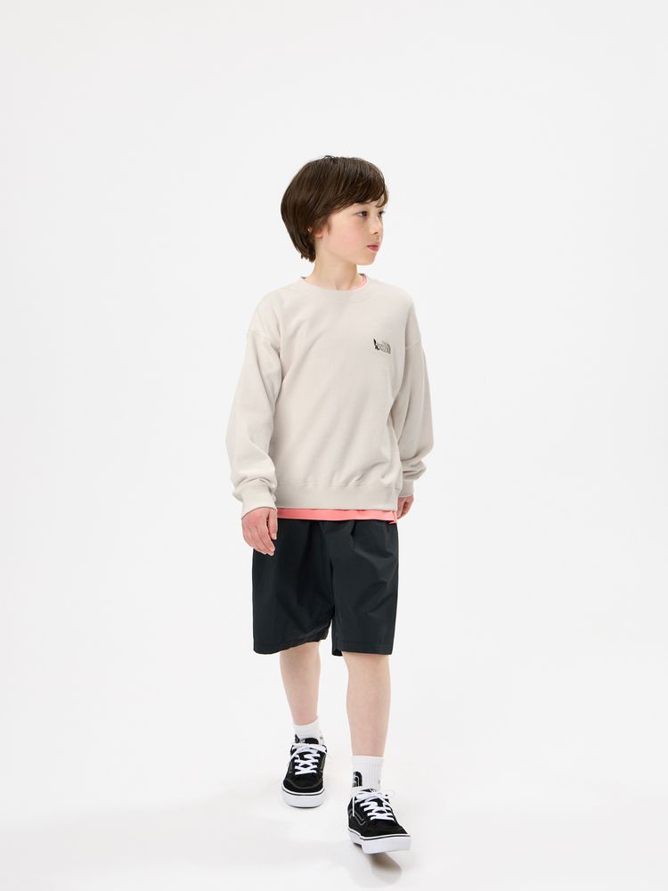 THE NORTH FACE(ザ・ノース・フェイス) ｜オーガニックスウェットクルー（キッズ）