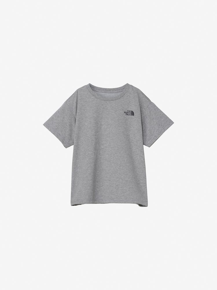 THE NORTH FACE(ザ・ノース・フェイス) ｜ショートスリーブバックスクエアトラバースロゴティー（キッズ）
