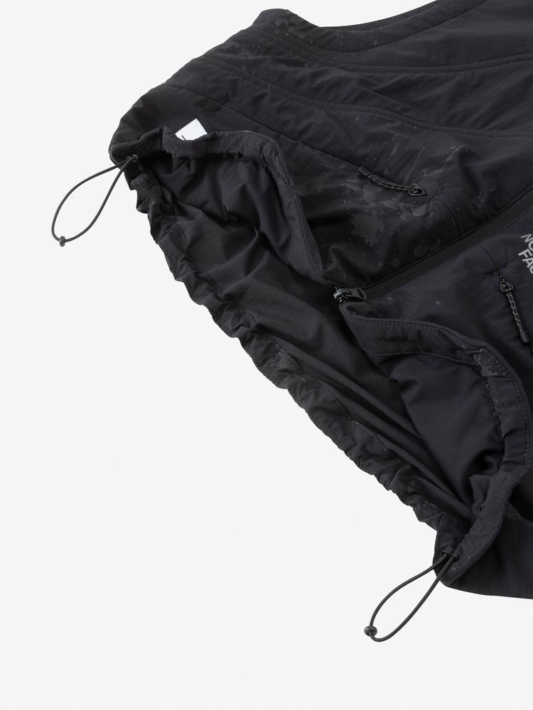 Fit can be adjusted with drawcord at the hem