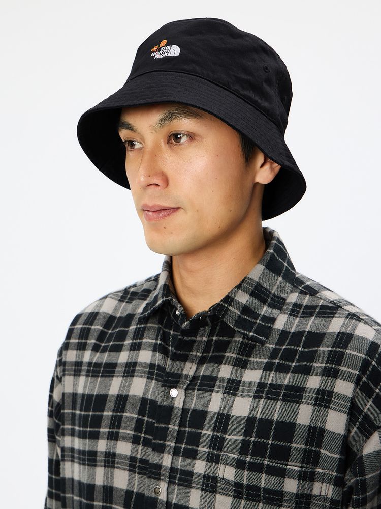 THE NORTH FACE(ザ・ノース・フェイス) ｜フラワーロゴTNFシンプリークラシックハット（ユニセックス）