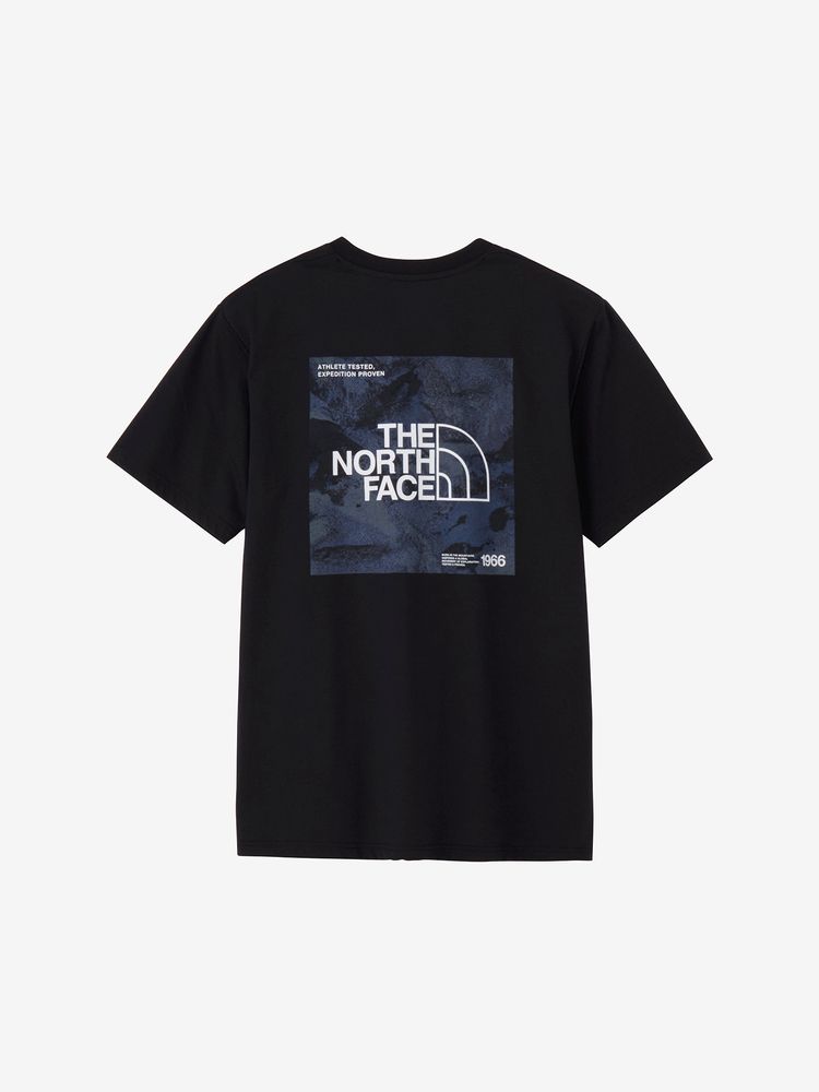 THE NORTH FACE(ザ・ノース・フェイス) ｜ショートスリーブ ES スクエアロゴティー（メンズ）