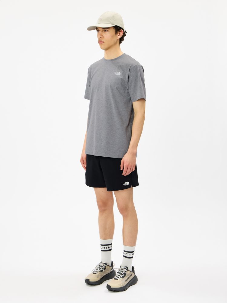 THE NORTH FACE(ザ・ノース・フェイス) ｜ショートスリーブ ES スクエアロゴティー（メンズ）