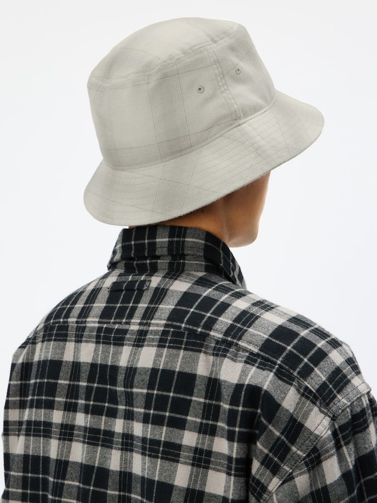 THE NORTH FACE(ザ・ノース・フェイス) ｜TNFロゴフランネルチェックハット（ユニセックス）