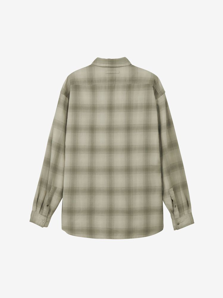 THE NORTH FACE(ザ・ノース・フェイス) ｜ロングスリーブフランネルオンブレチェックシャツ（ユニセックス）