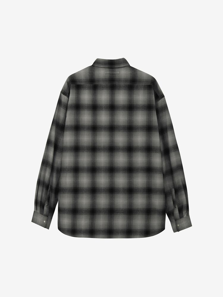 THE NORTH FACE(ザ・ノース・フェイス) ｜ロングスリーブフランネルオンブレチェックシャツ（ユニセックス）