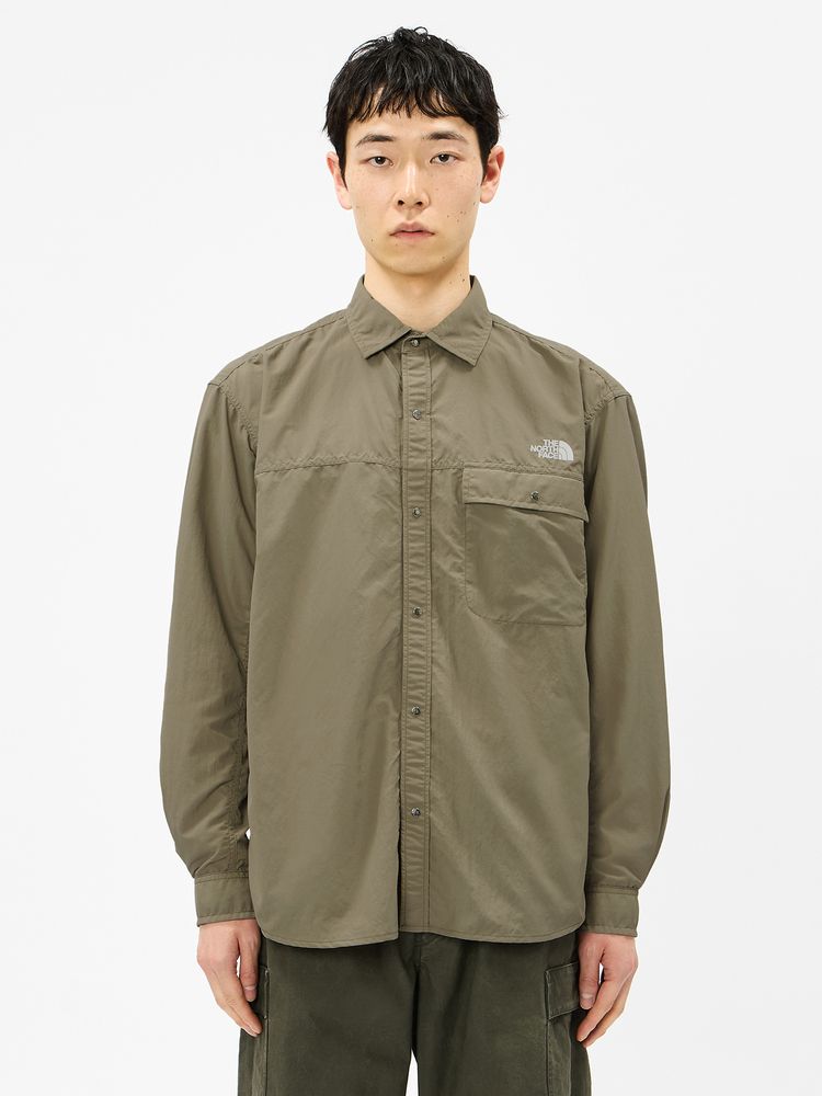 THE NORTH FACE(ザ・ノース・フェイス) ｜ロングスリーブヌプシシャツ（ユニセックス）