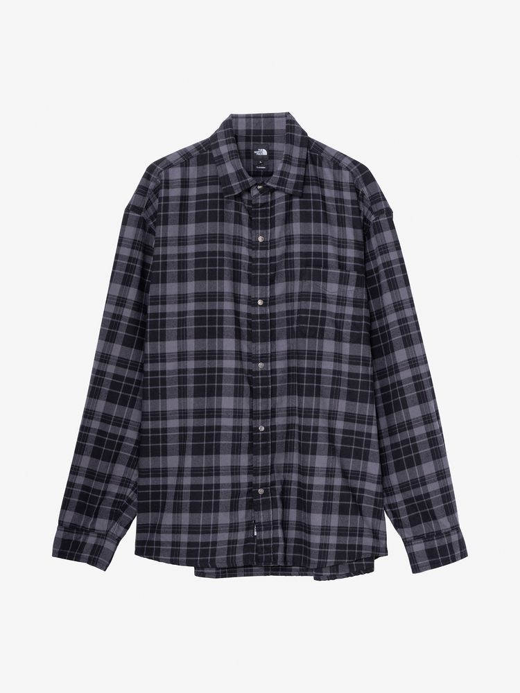 THE NORTH FACE(ザ・ノース・フェイス) ｜ロングスリーブフランネルチェックシャツ（ユニセックス）