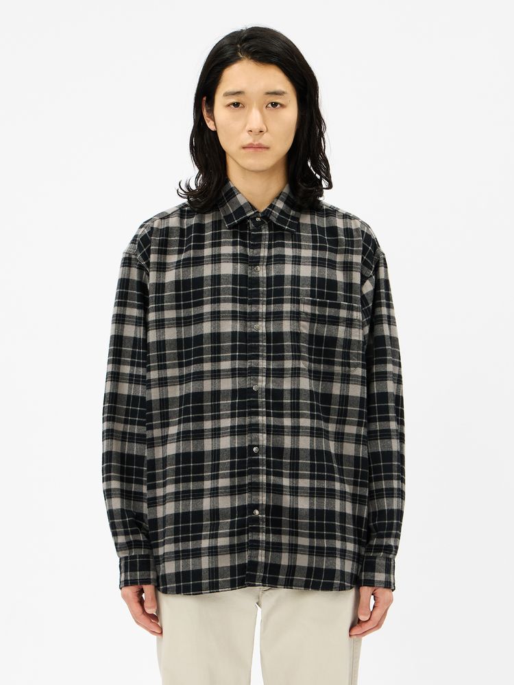THE NORTH FACE(ザ・ノース・フェイス) ｜ロングスリーブフランネルチェックシャツ（ユニセックス）