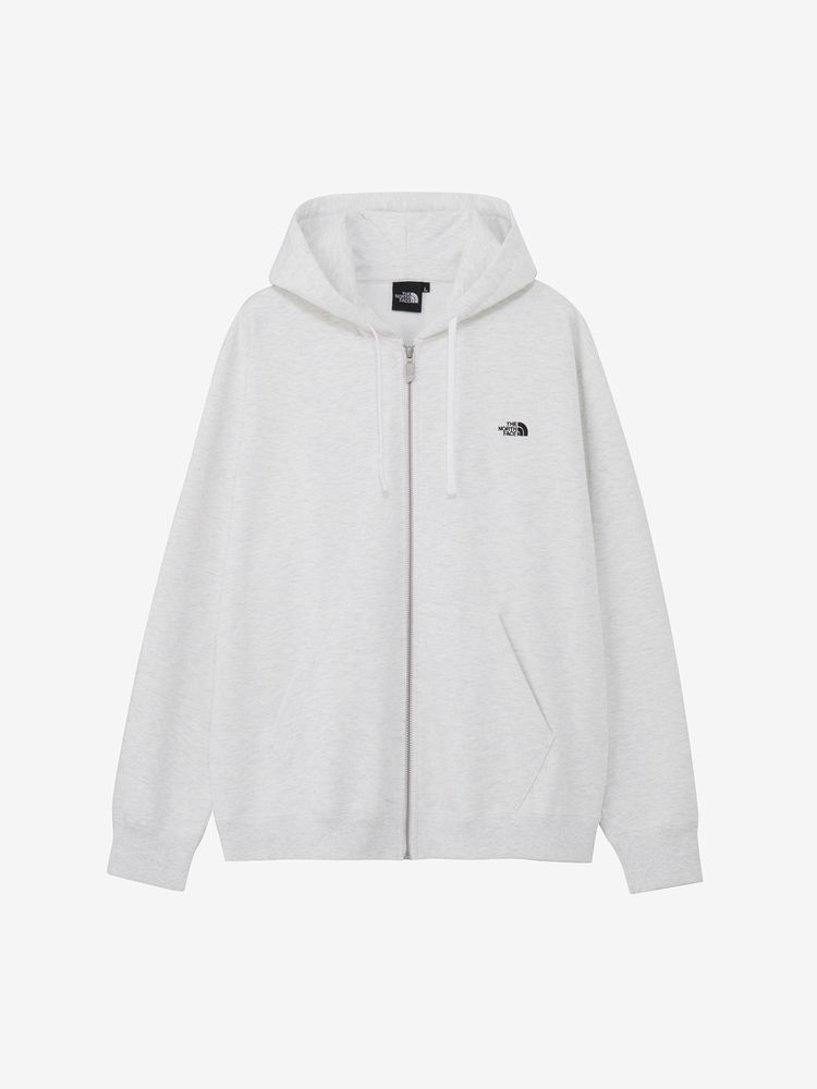 THE NORTH FACE(ザ・ノース・フェイス) ｜スモールロゴヘザースウェットフルジップフーディ（ユニセックス）