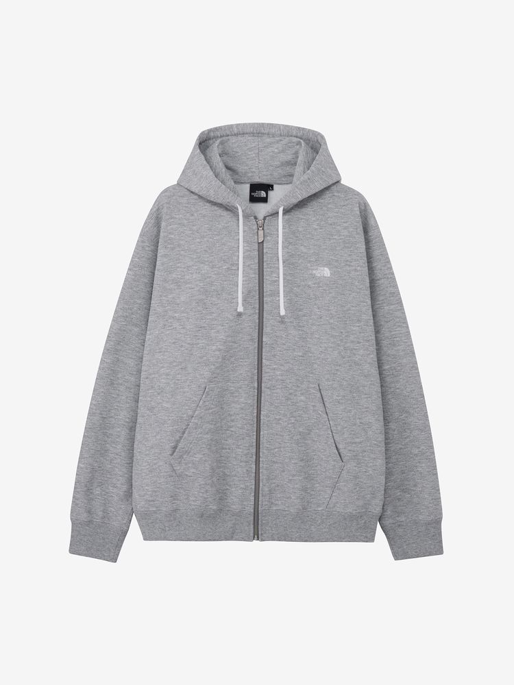 THE NORTH FACE(ザ・ノース・フェイス) ｜スモールロゴヘザースウェットフルジップフーディ（ユニセックス）