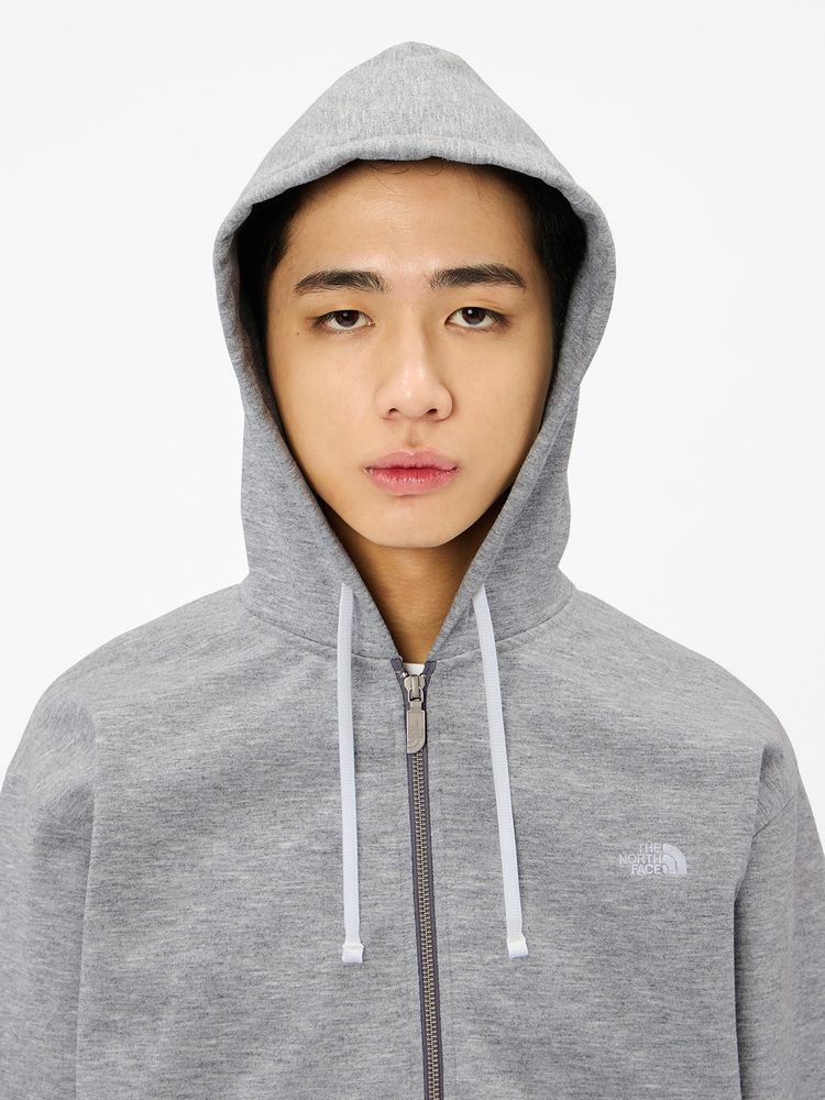 THE NORTH FACE(ザ・ノース・フェイス) ｜スモールロゴヘザースウェットフルジップフーディ（ユニセックス）