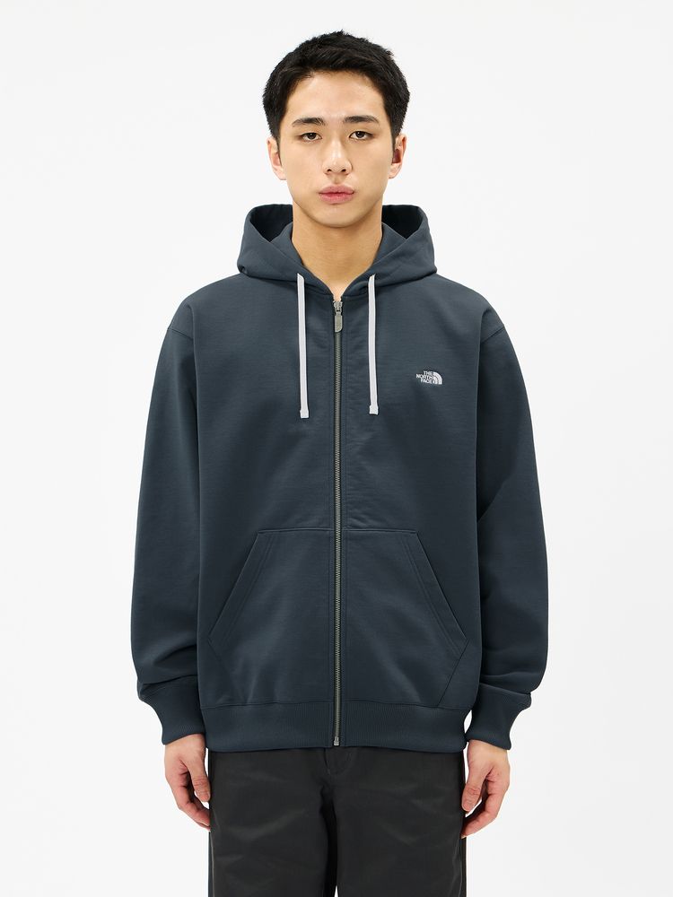 THE NORTH FACE(ザ・ノース・フェイス) ｜スモールロゴヘザースウェットフルジップフーディ（ユニセックス）