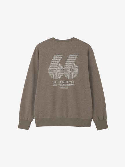公式】66グラフィックスウェットクルー（ユニセックス）｜ザ・ノース