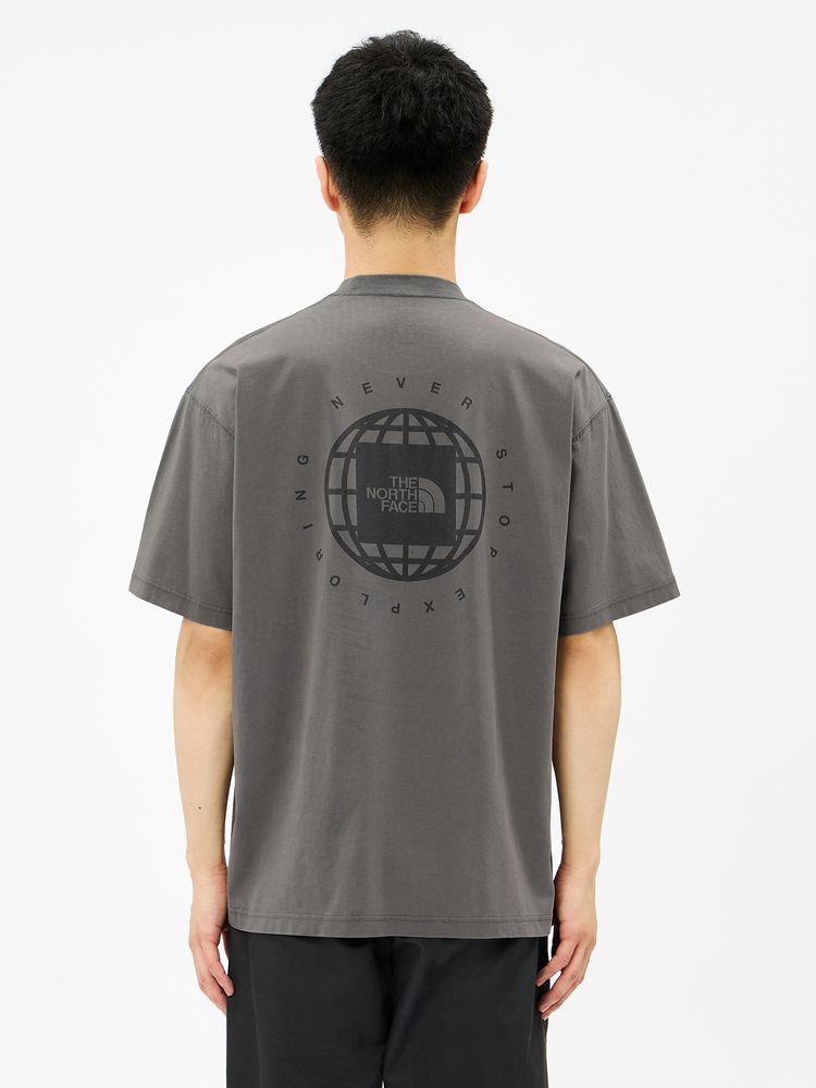 THE NORTH FACE(ザ・ノース・フェイス) ｜ショートスリーブウォッシュドジオスクエアロゴティー（ユニセックス）