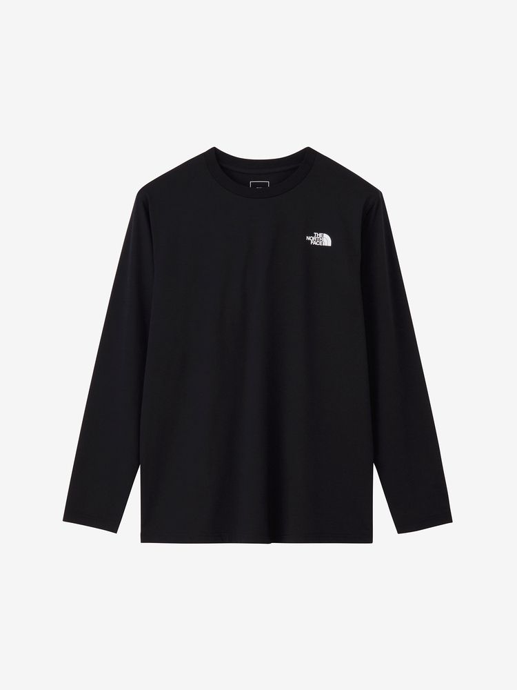 THE NORTH FACE(ザ・ノース・フェイス) ｜ロングスリーブ ES スクエアロゴティー（メンズ）
