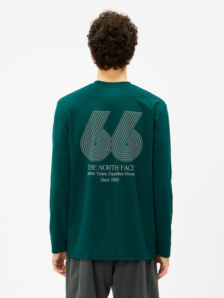 THE NORTH FACE(ザ・ノース・フェイス) ｜ロングスリーブ ES 66グラフィックティー（メンズ）