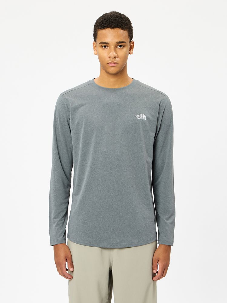 THE NORTH FACE(ザ・ノース・フェイス) ｜ロングスリーブシンプルロゴティー（メンズ）