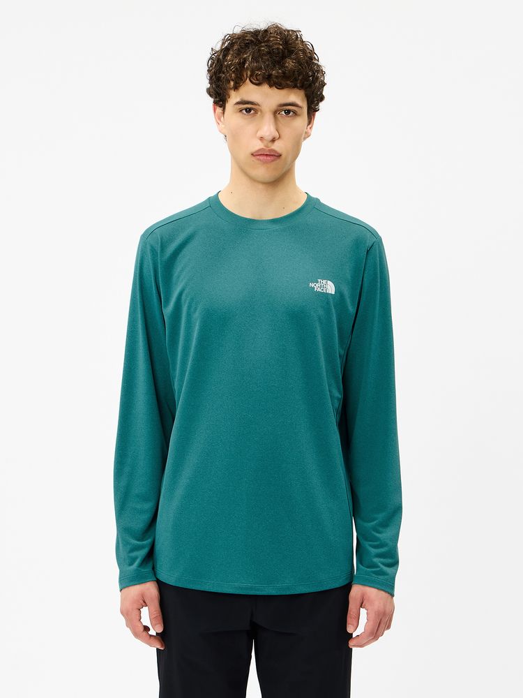 THE NORTH FACE(ザ・ノース・フェイス) ｜ロングスリーブシンプルロゴティー（メンズ）