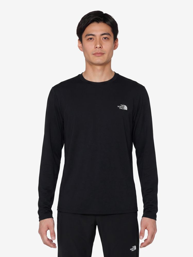 THE NORTH FACE(ザ・ノース・フェイス) ｜ロングスリーブシンプルロゴティー（メンズ）